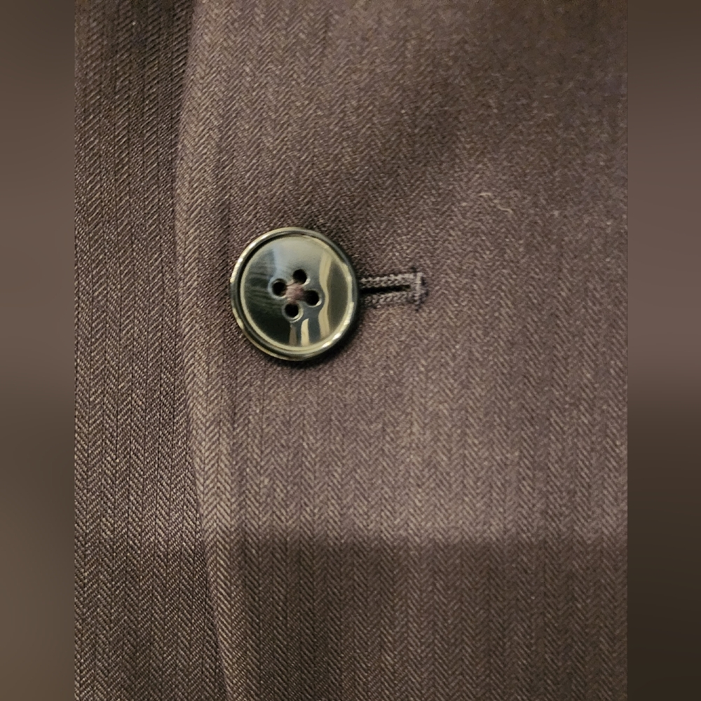 VAN Heusen Men's Sport Coat in black size 42R - Picture 6 of 12